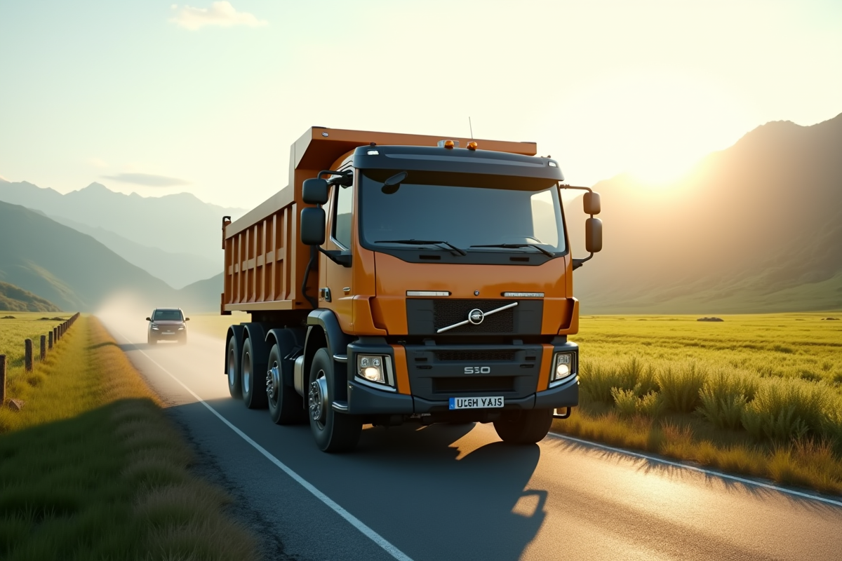 Camion benne d