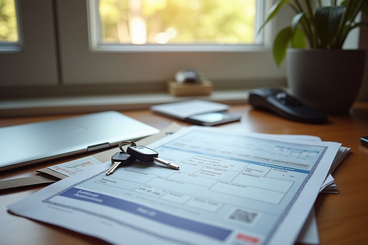 Documents permis moto clés et livret de formation en français