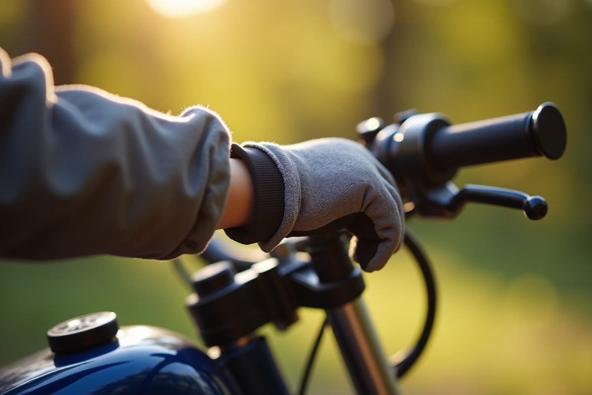 enfant moto